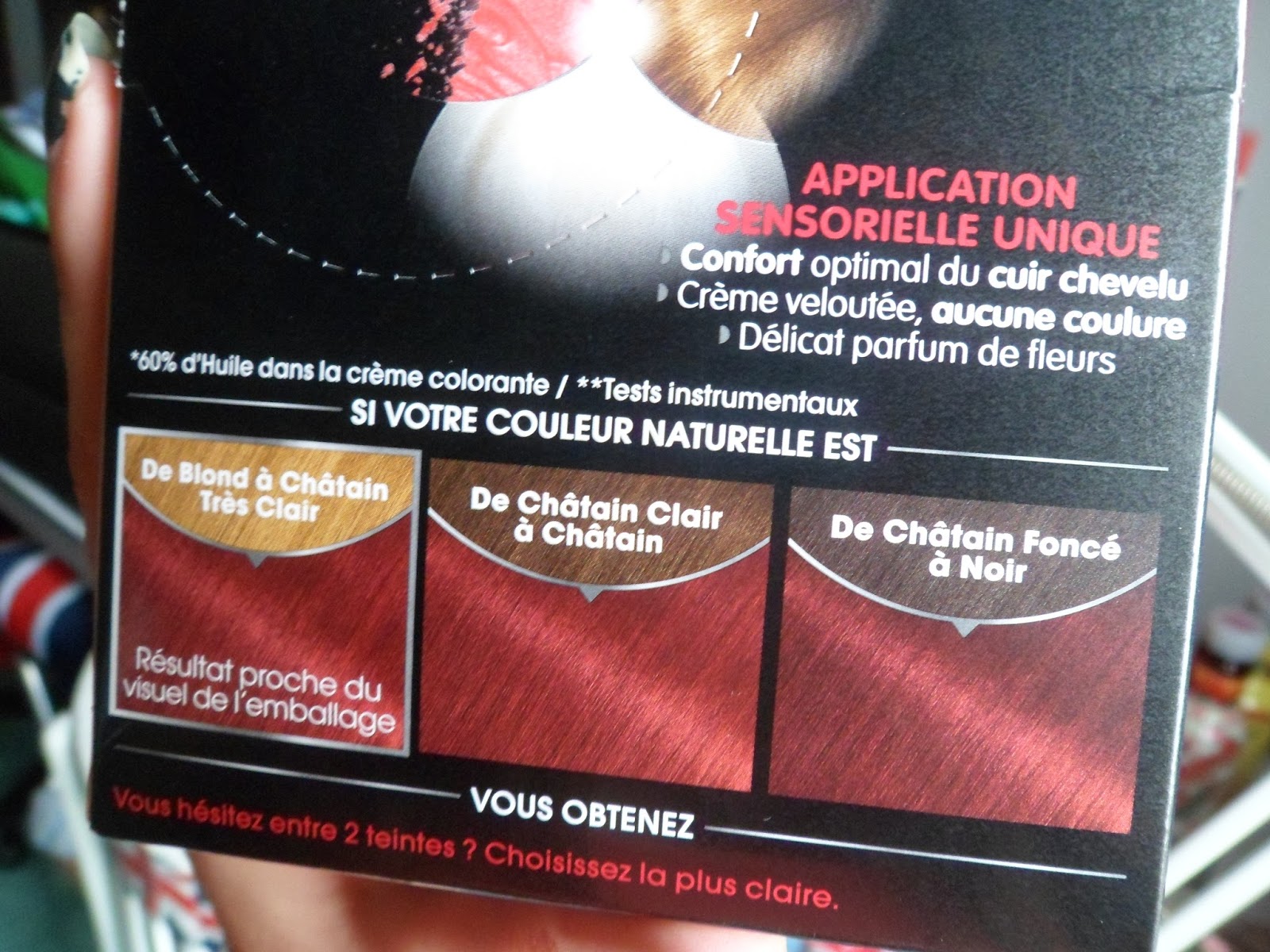 Coloration Garnier Olia Carmin éclatant Mon avis — Blog