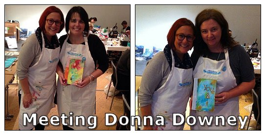 Mixed media Academy class with Donna Downey
