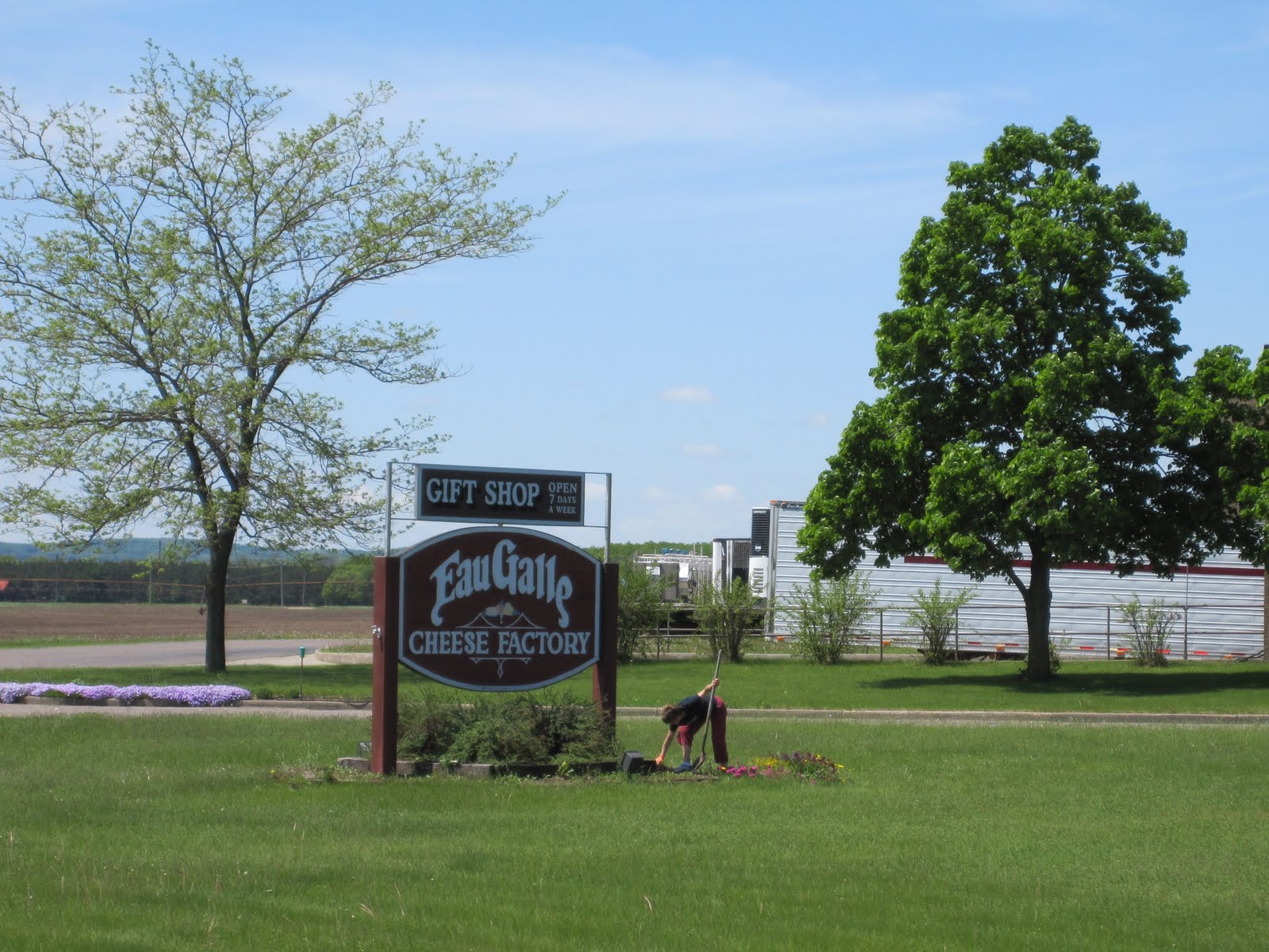 On Our Way in the USA Eau Galle Cheese Factory, Wisconsin