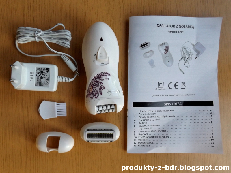 Testujemy produkty z Biedronki Depilator z golarką Beauty Line E6219