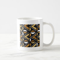 West African Textile Mug