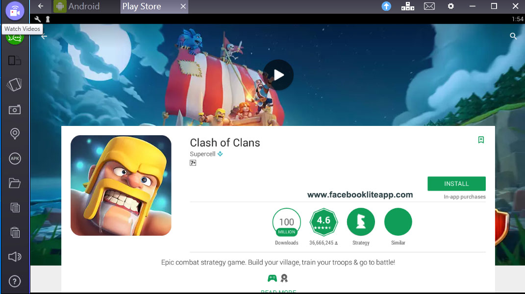 download clash of clans free for windows 7