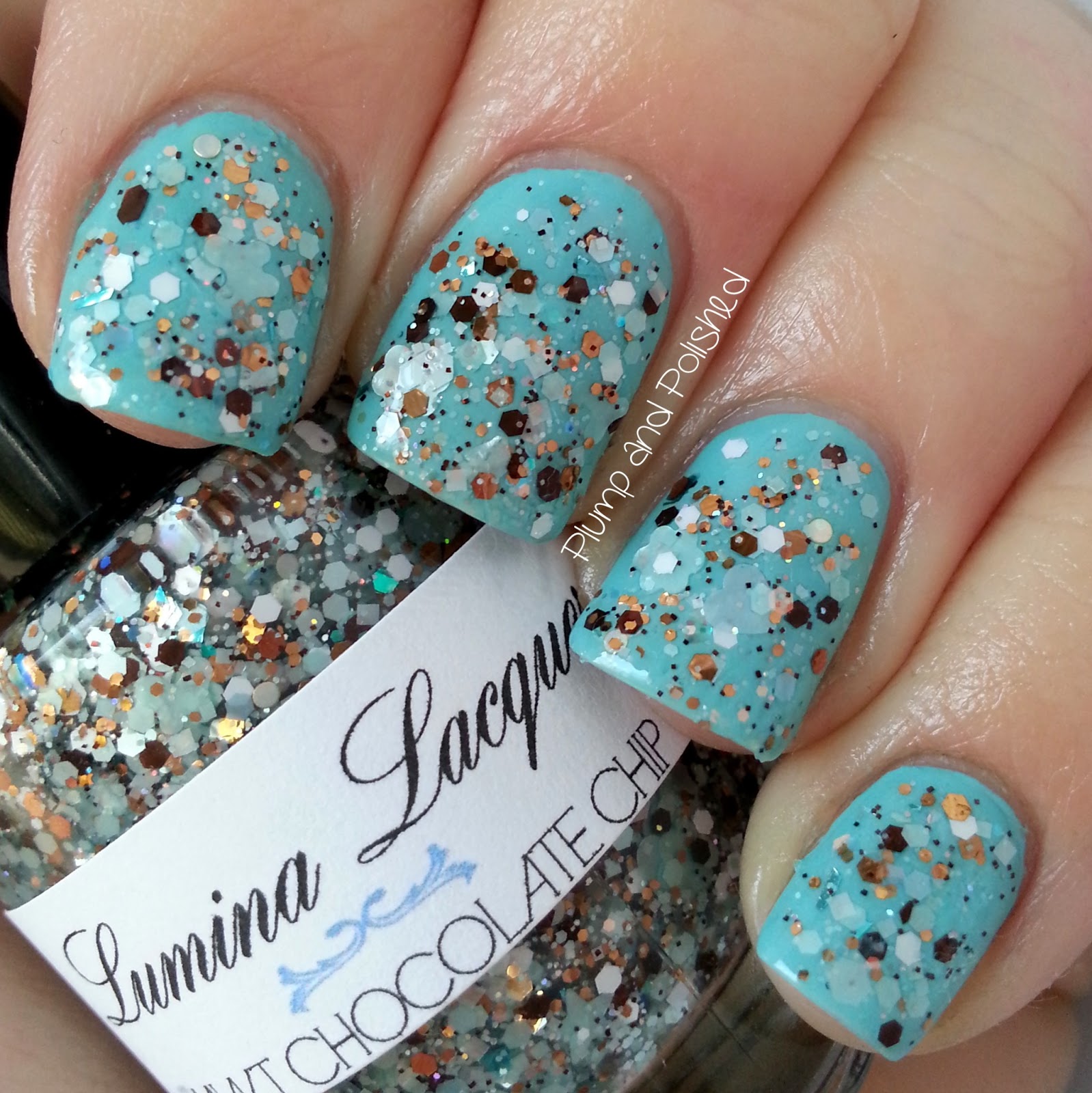 Plump and Polished: Lumina Lacquer: Mint Chocolate Chip and Spring in ...