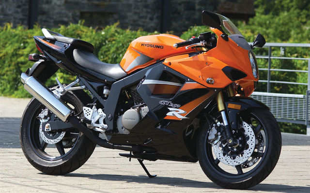 motor trail hyosung 250cc