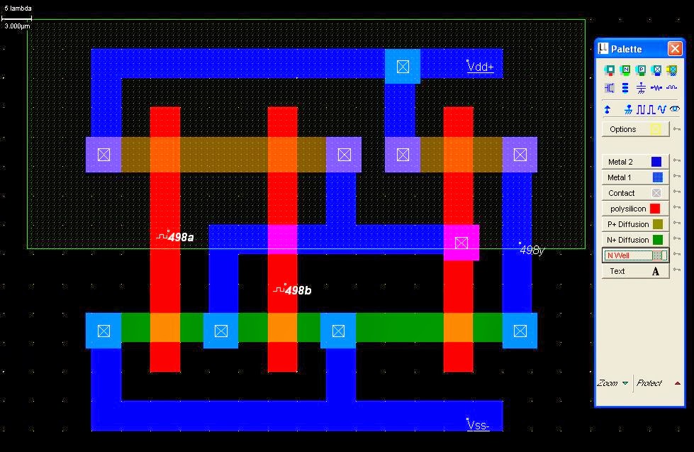Crazy! ECE Rocks: VLSI LAYOUT DESIGNS