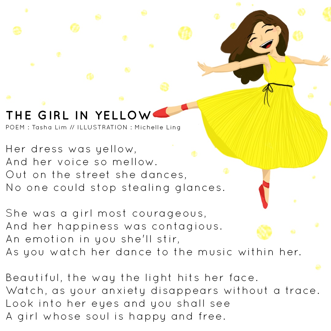 Poem 42 The Girl in Yellow