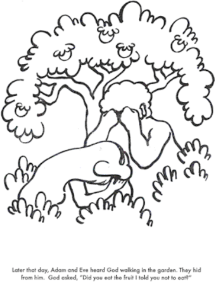 Sekolah Minggu Ceria: Adam dan Hawa (Manusia) Jatuh ke Dalam Dosa