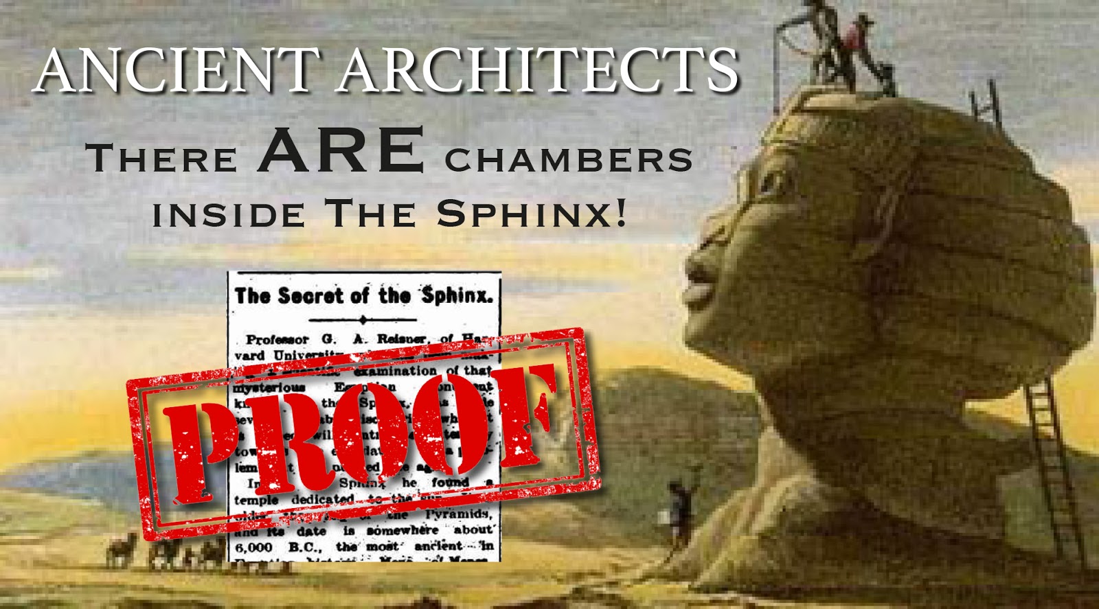 Ancient Architects Inside The Sphinx The Secret Internal Chambers