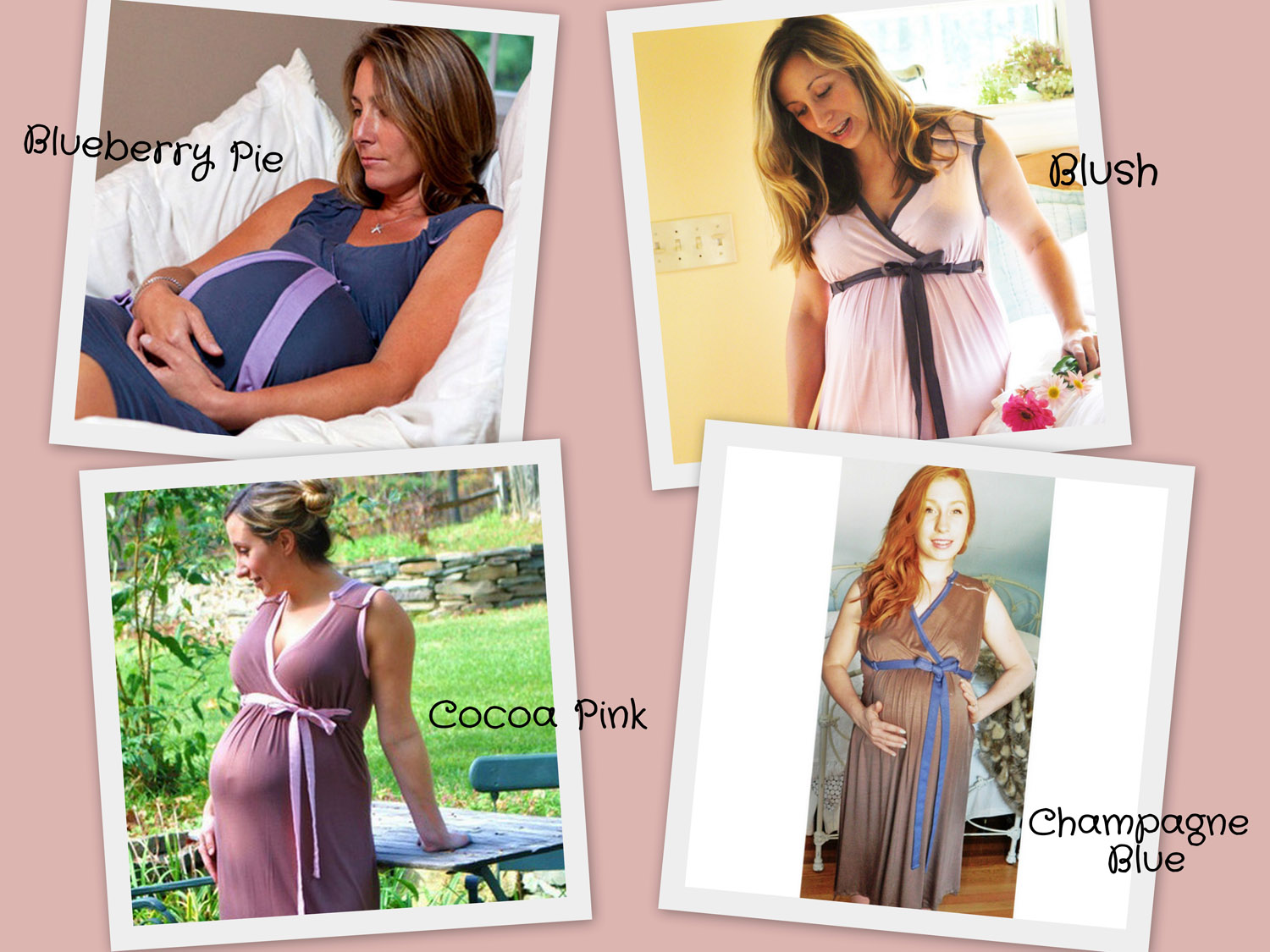 Delivery Gowns & Robes for Hospital Stay – ANGEL MATERNITY