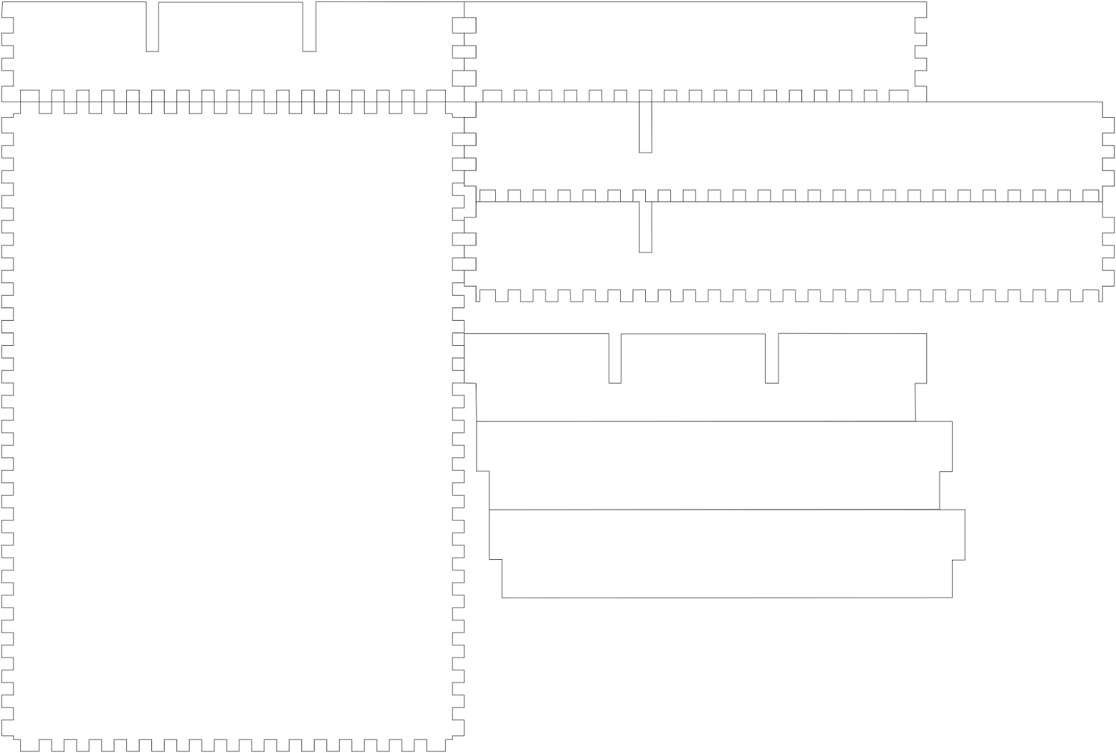 The Cyber Omelette Laser Cut Cutlery Drawer