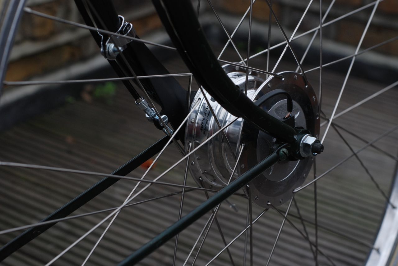 The Smut Pedaller Raleigh Superbe drum brake conversion part 2 First