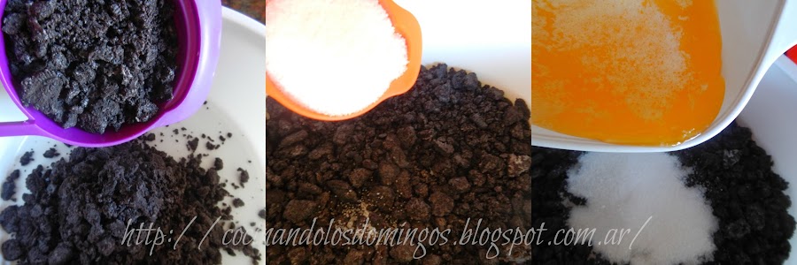 postre de halloween cementerio delicioso