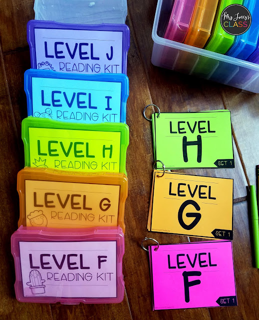 Reading Kits Mrs. Jones's Kindergarten