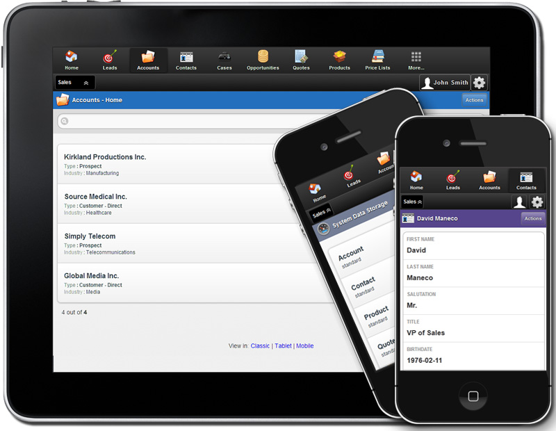 CRM on Mobile