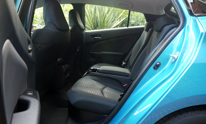 Toyota Prius Plug-in rear interior