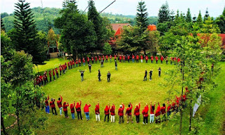 OUTBOUND FAMILY GATHERING DI ISTANA BUNGA