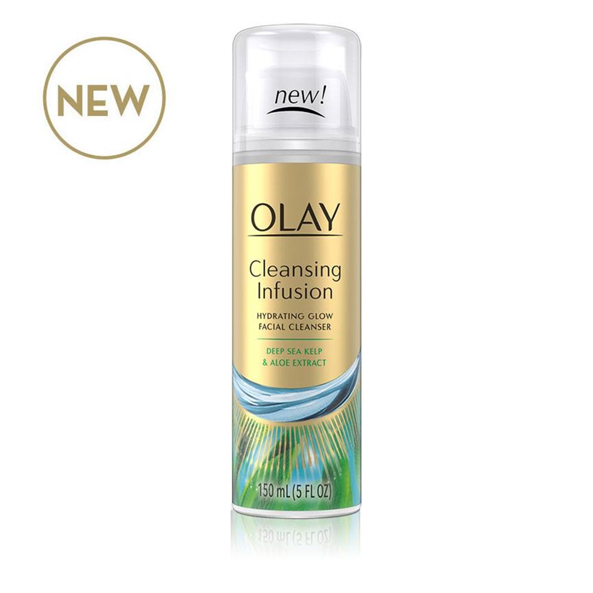 Review OLAY Cleansing Infusion Hydrating Glow Facial Cleanser OLAY 