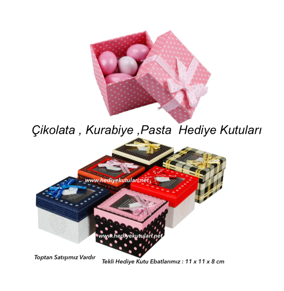 Kurabiye Hediye Kutusu dogum gunu pastası, butik pasta, bebek