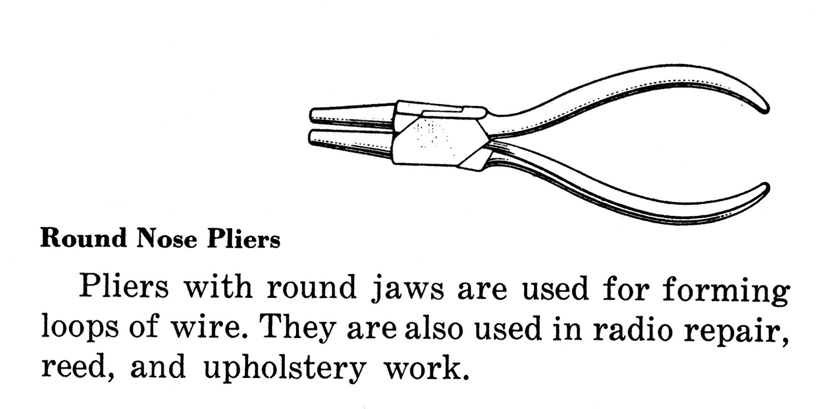 Progress is fine, but it's gone on for too long. Round Nose Pliers