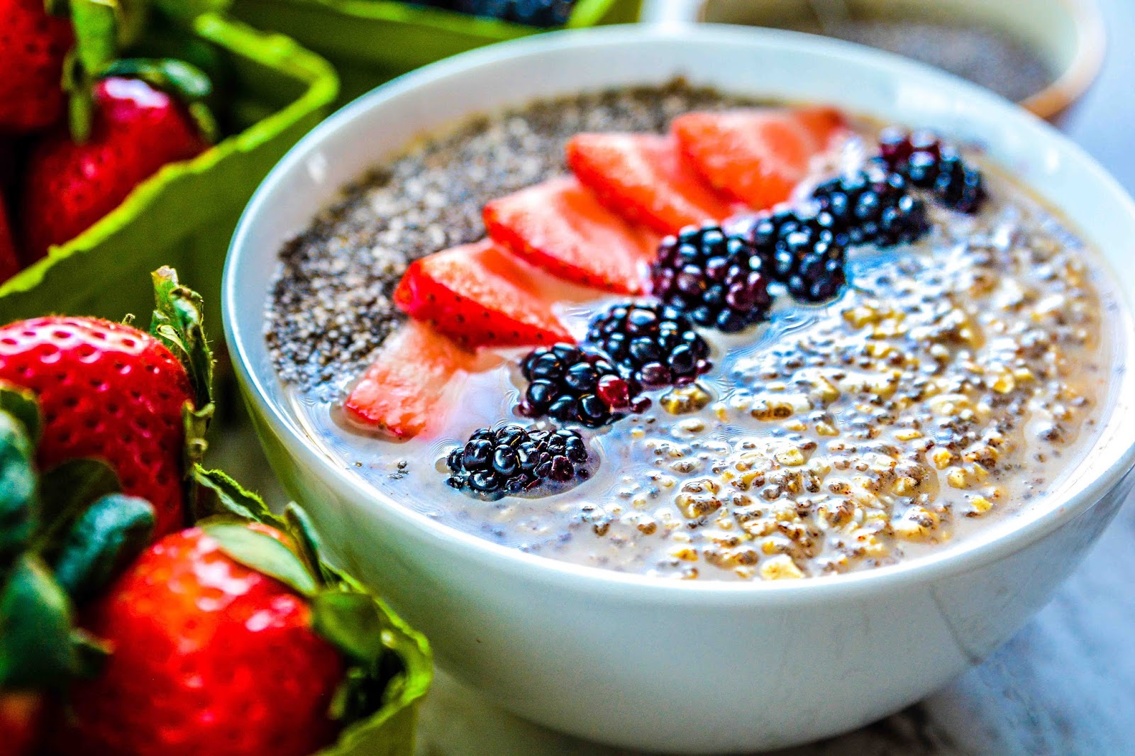 Theresa's Mixed Nuts Fruit & Oatmeal Chia Breakfast Pudding