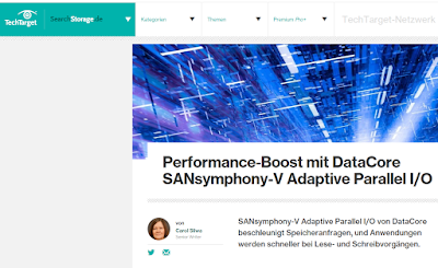 Performance Boost mit DataCore SANsymphony V Adaptive Parallel I/O