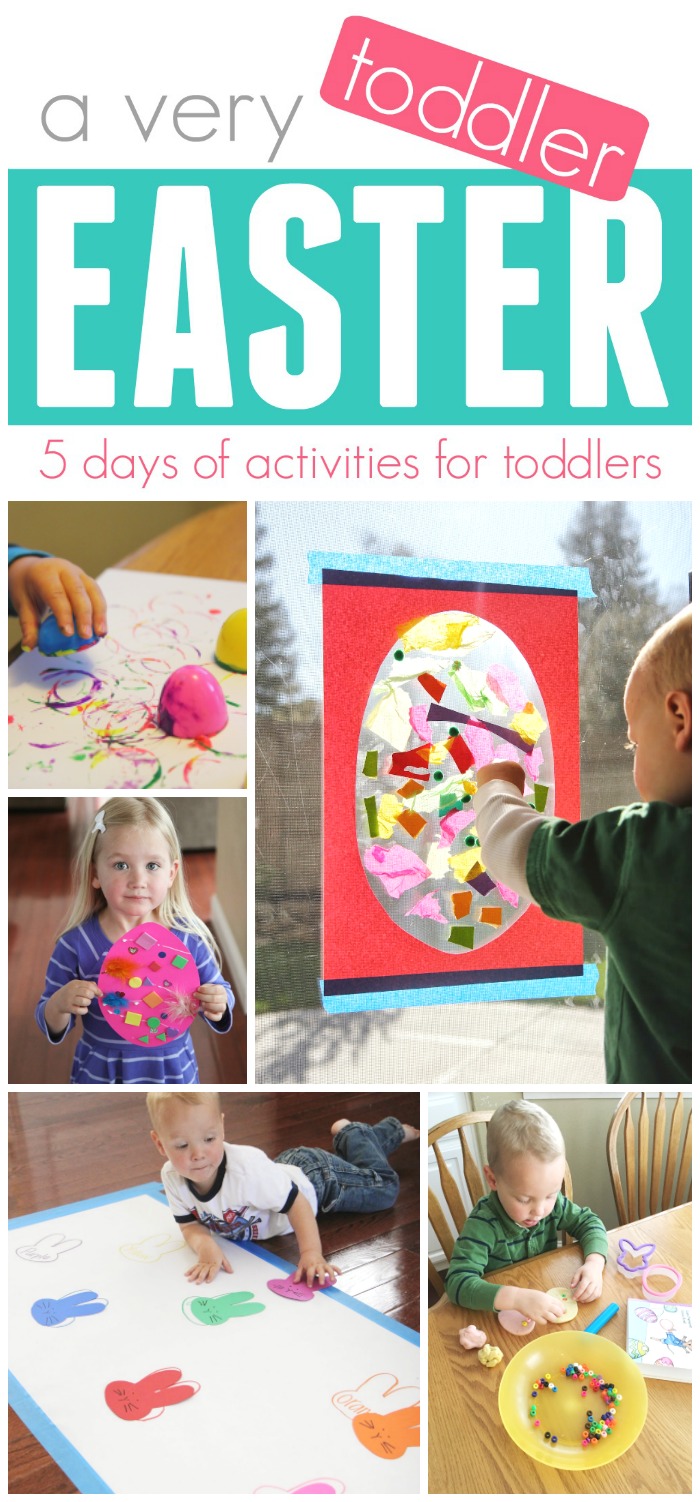 Toddler Approved! 5 Days of Toddler Easter Activities