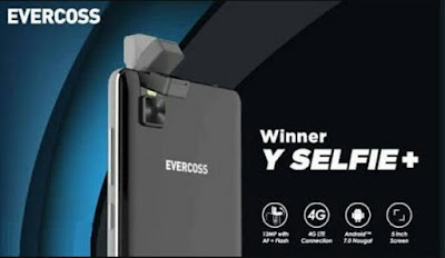 Spesifikasi Evercoss Winner Y Selfie Plus U50C