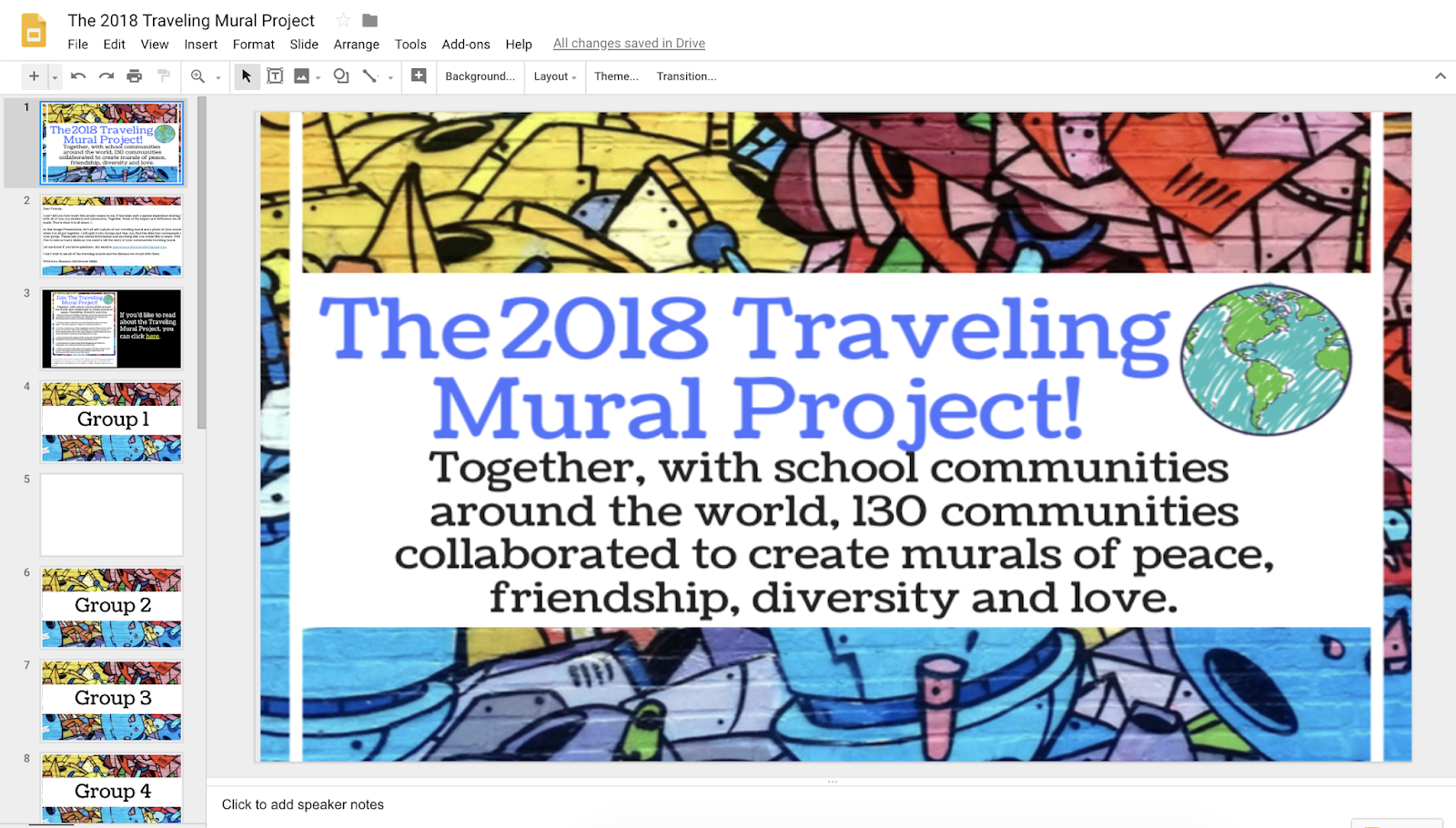 The Library Voice Share Your Mural & Pictures In The Traveling Mural