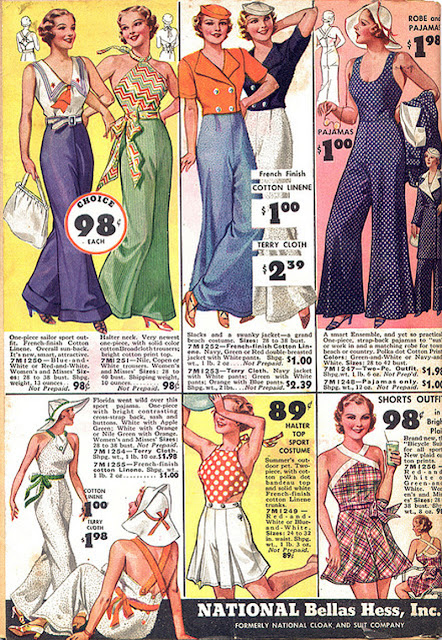 Vintage Pants - 1930s - 1970s ~ American Duchess