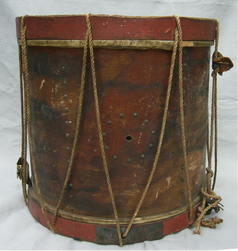 Field Drums (a/k/a Field of Drums) WAR OF 1812 American Military Drum