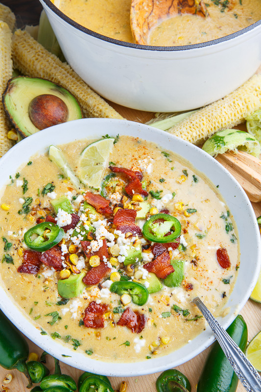 Mexican Street Corn Soup