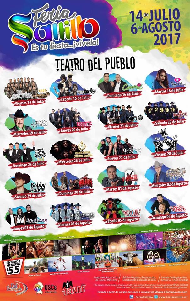 Expo Feria Saltillo 2017 Ferias México