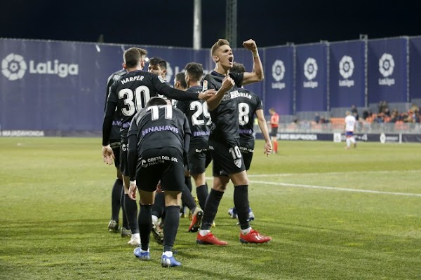 El Málaga suma una importante victoria ante el Rayo Majadahonda (0-1)