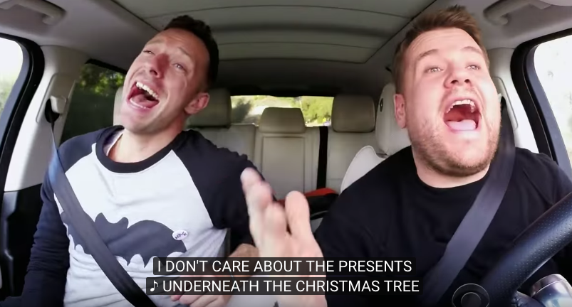 pcholic trending on youtube all i want for christmas carpool james corden christmas carpool karaoke