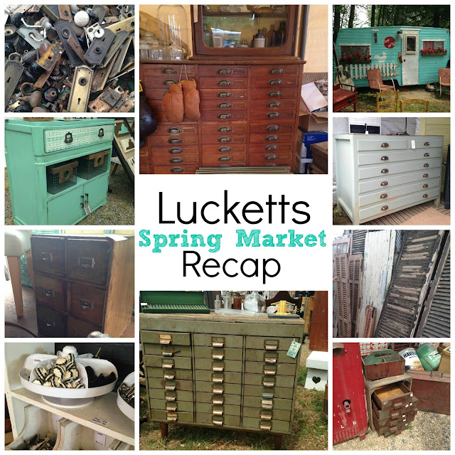 Beautiful Vintage Pieces from Lucketts Spring Market