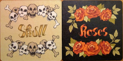 Skull & Roses - The player mat (both sides)