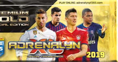 Panini Adrenalyn XL FIFA 365 2020 Premium Gold  1 x Booster 4 x Limited Edition 