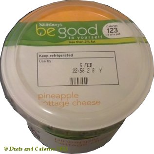 Diets And Calories Pineapple Cottage Cheese Be Good To Yourself