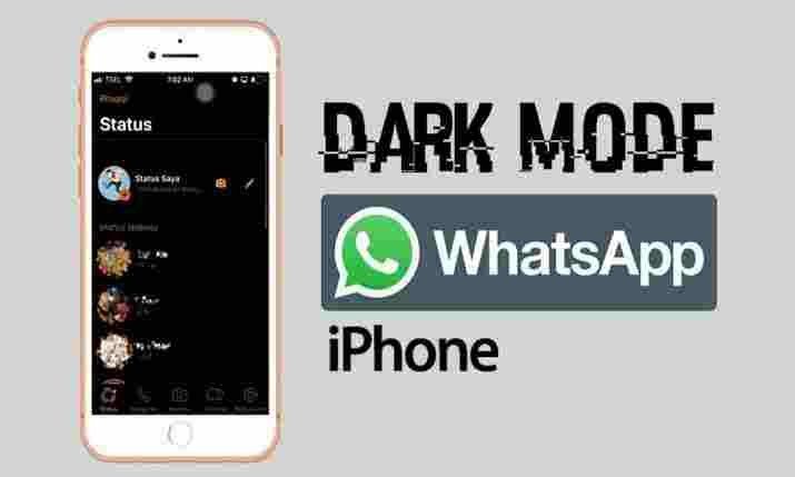 Cara gampang mengaktifkan mode dark pada Whatsapp di iPhone