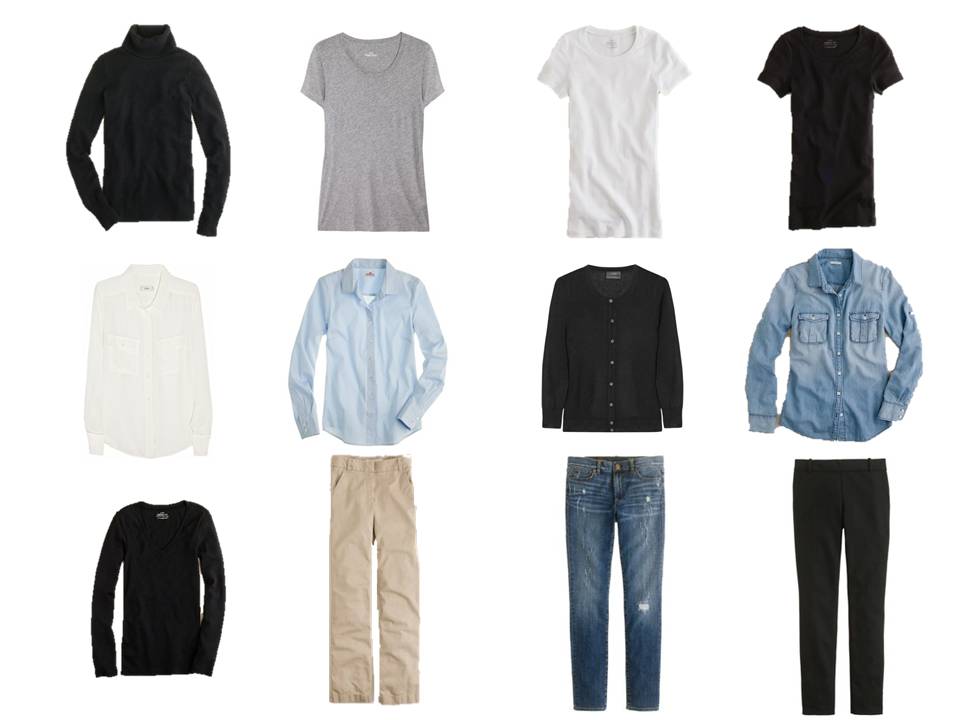 Imaginary Shopping for a Capsule Wardrobe 