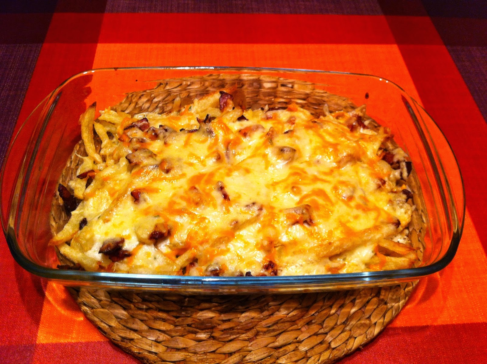 La Mezcla Letal Bacon cheese fries (Foster's Hollywood)