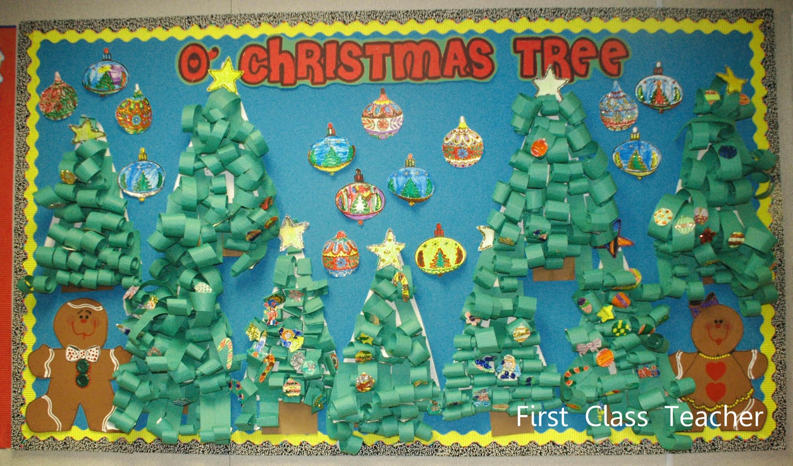 How To Decorate Class Board For Christmas The Decor Of Christmas