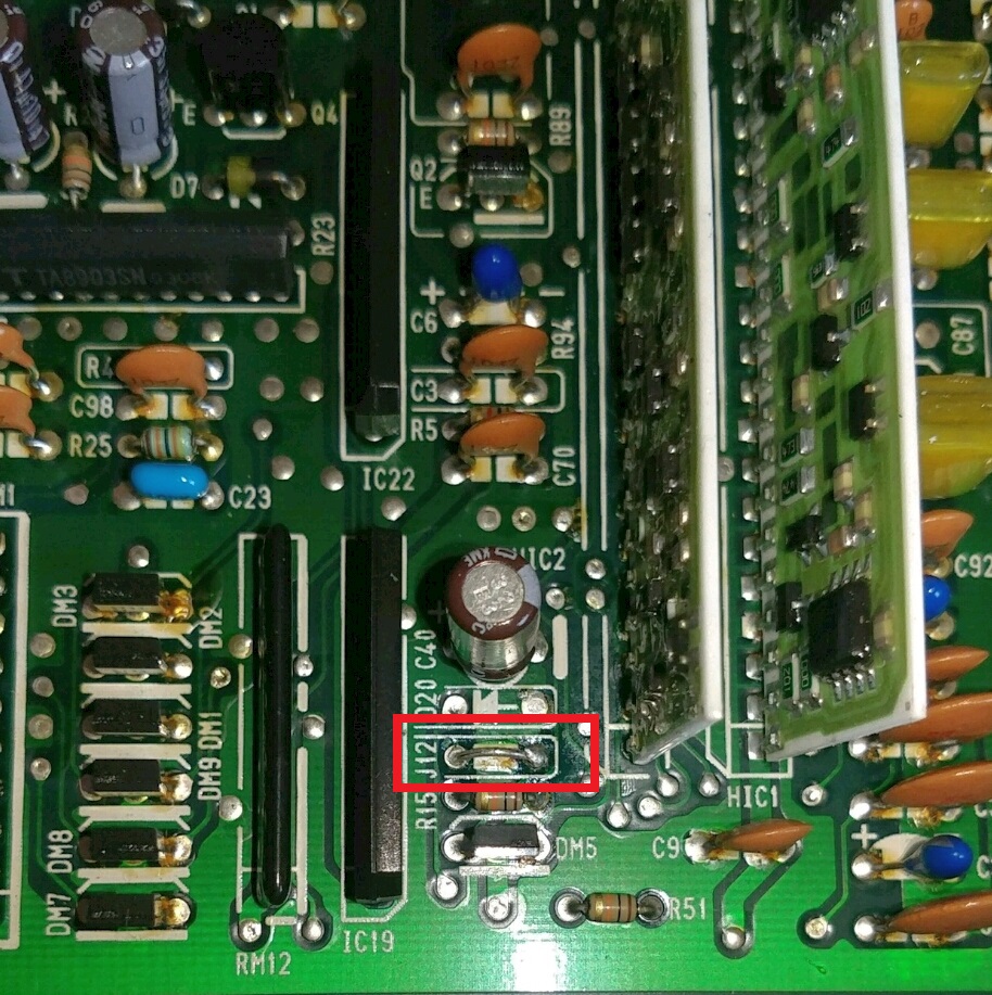 jumper ecu j12 aftermarket replaced missing wire