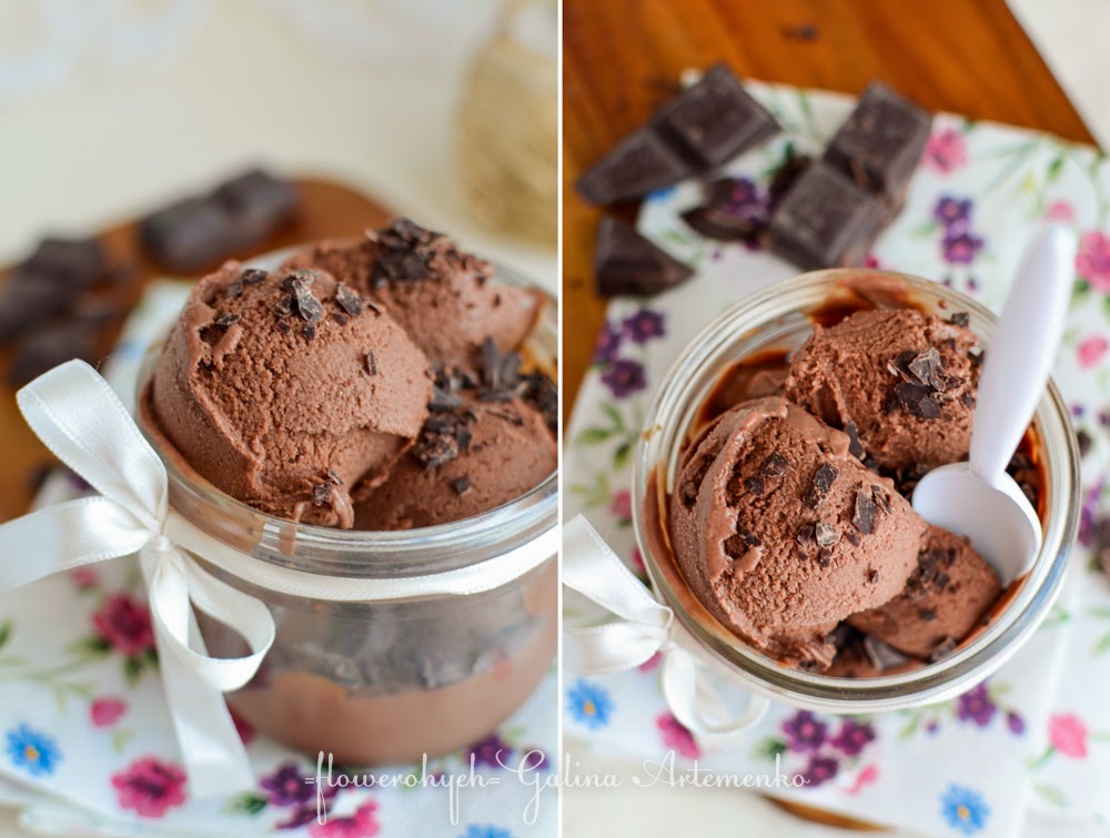 Earl Grey chocolate ice cream