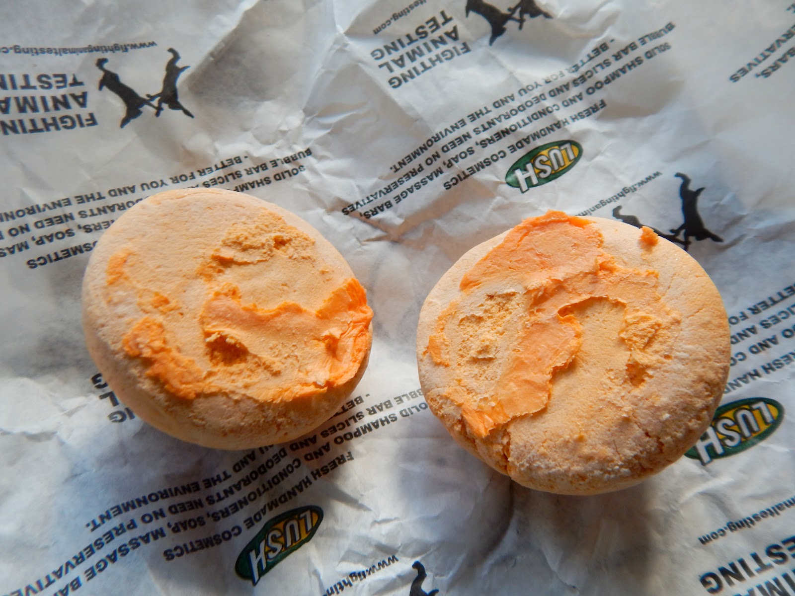 Lush Yuzu & Cocoa Bubbleroon what lauren did today