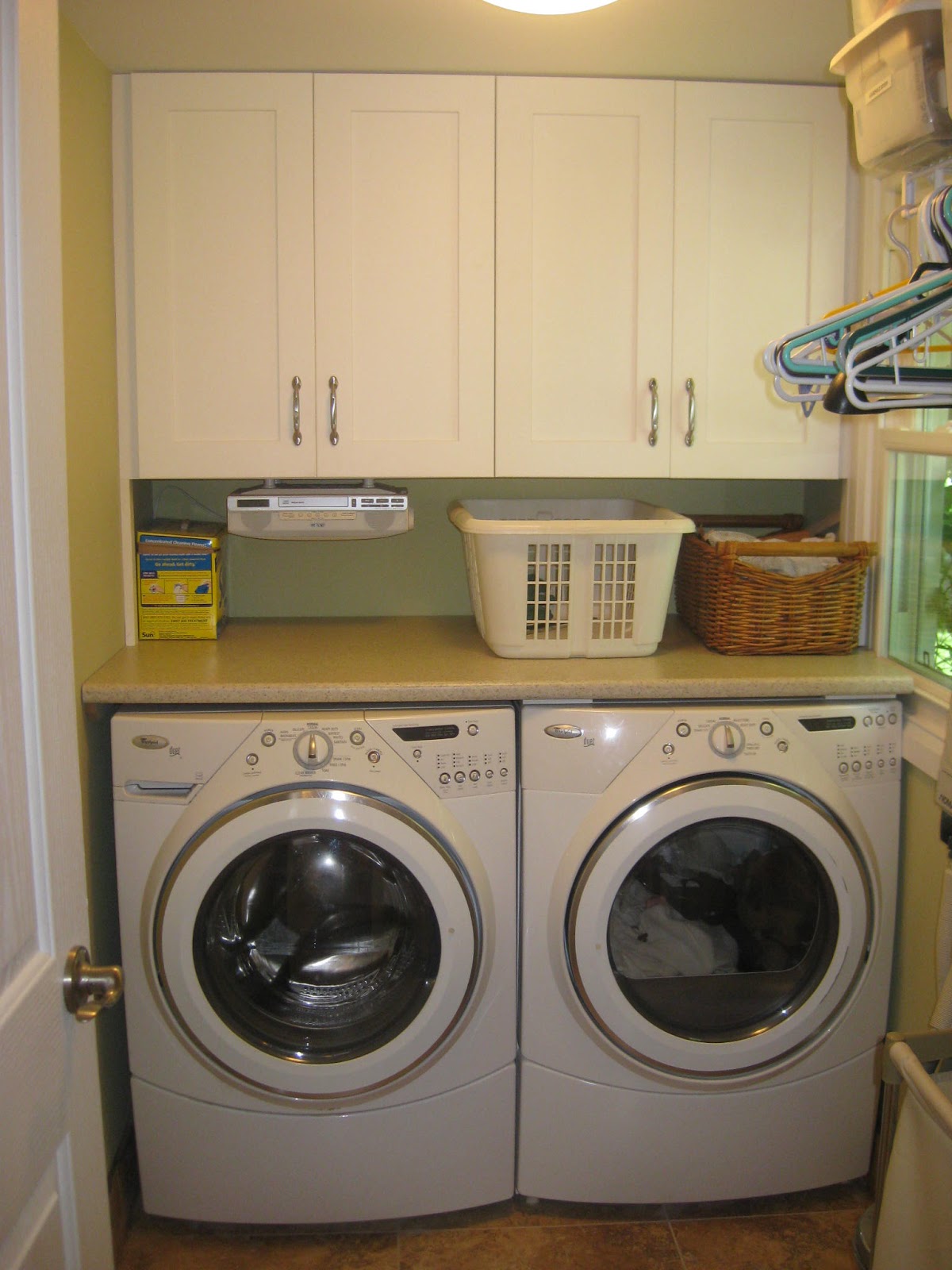 FIVE STAR PHOTO GALLERY: Laundry Room with Folding Station