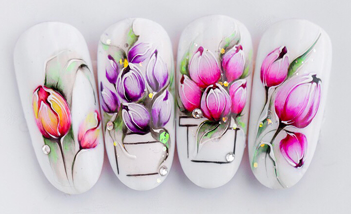 10 The Best New WATERCOLOR Nail Art Designs | Nail Art Tutorials ...