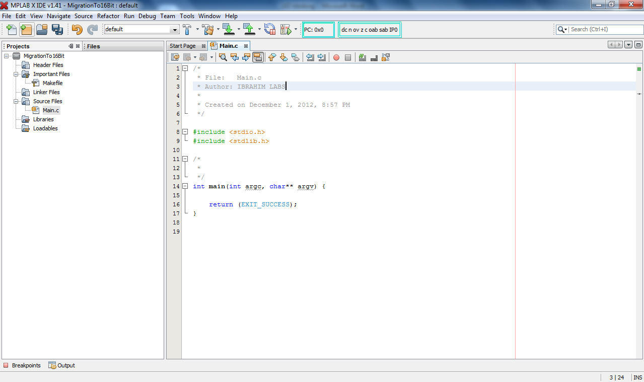 IbrahimLabs: How to use Mplab X IDE for 16bit Microcontrollers.