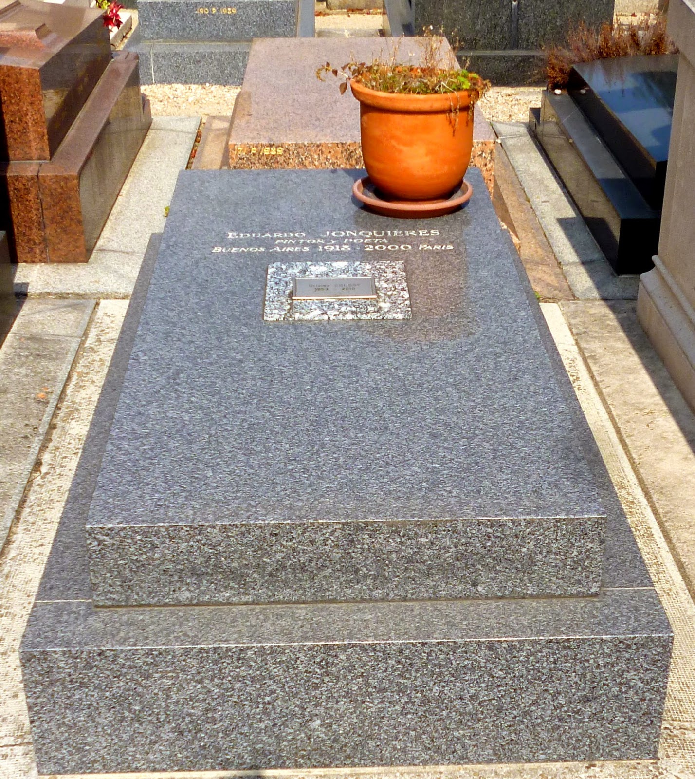 Dr Tony Shaw Eduardo Jonquières Cimetière du Montparnasse 32