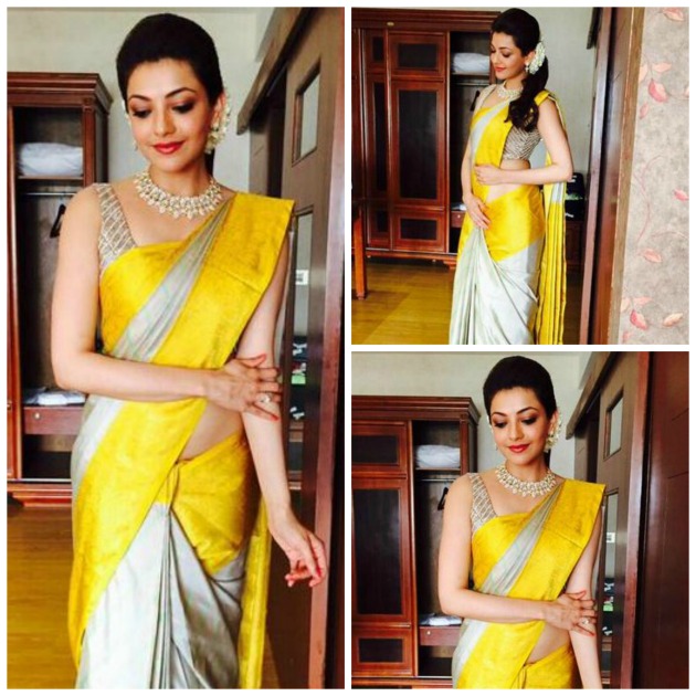 10 Amazing Kajal Agarwal in Saree Looks You Can Try This Festive Season ...